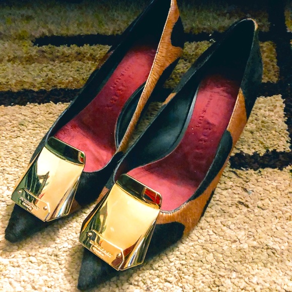 🔥🔥🔥BURBERRY🔥🔥ABSTRACT WEDGES🔥🔥🔥 - Picture 4 of 16